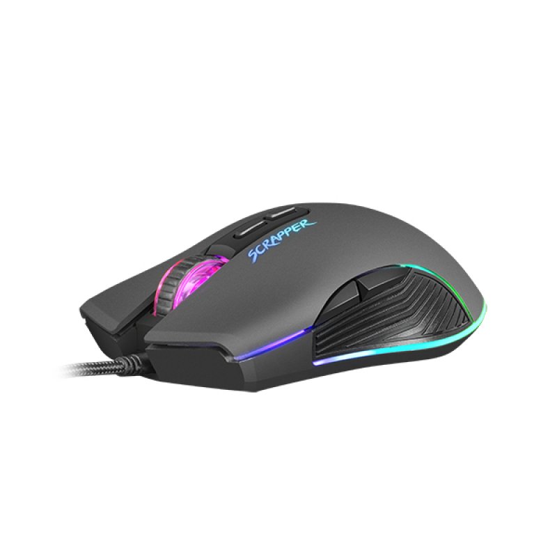 FURY Scrapper souris Ambidextre USB Type-A Optique 6400 DPI