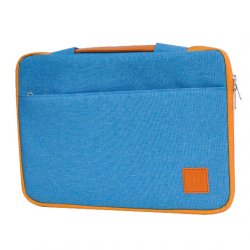 Maillon Technologique MTTOULOUSSE15BLUE laptop case 39.6 cm (15.6") Sleeve case Blue, Orange