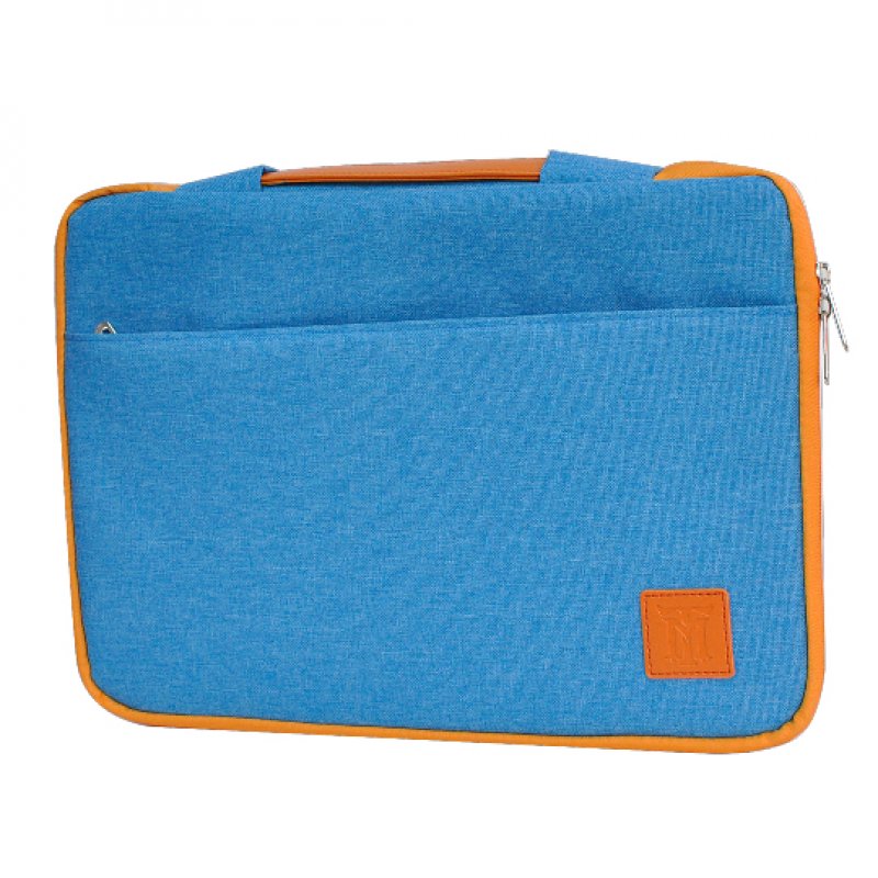 Maillon Technologique MTTOULOUSSE15BLUE sacoche d'ordinateurs portables 39,6 cm (15.6") Housse Bleu, Orange