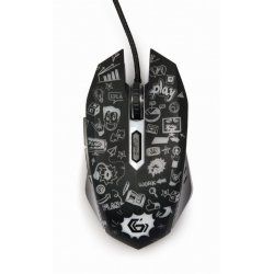 Gembird MUS-6B-GRAFIX-01 souris Droitier USB Type-A Optique 3600 DPI