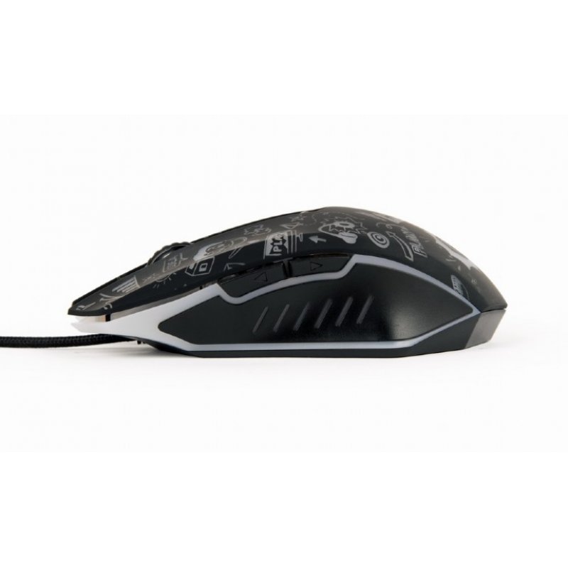 Gembird MUS-6B-GRAFIX-01 souris Droitier USB Type-A Optique 3600 DPI
