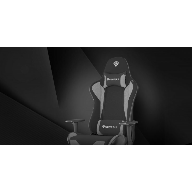 GENESIS NITRO 440 G2 Siège de jeu sur PC Siège rembourré Noir, Gris