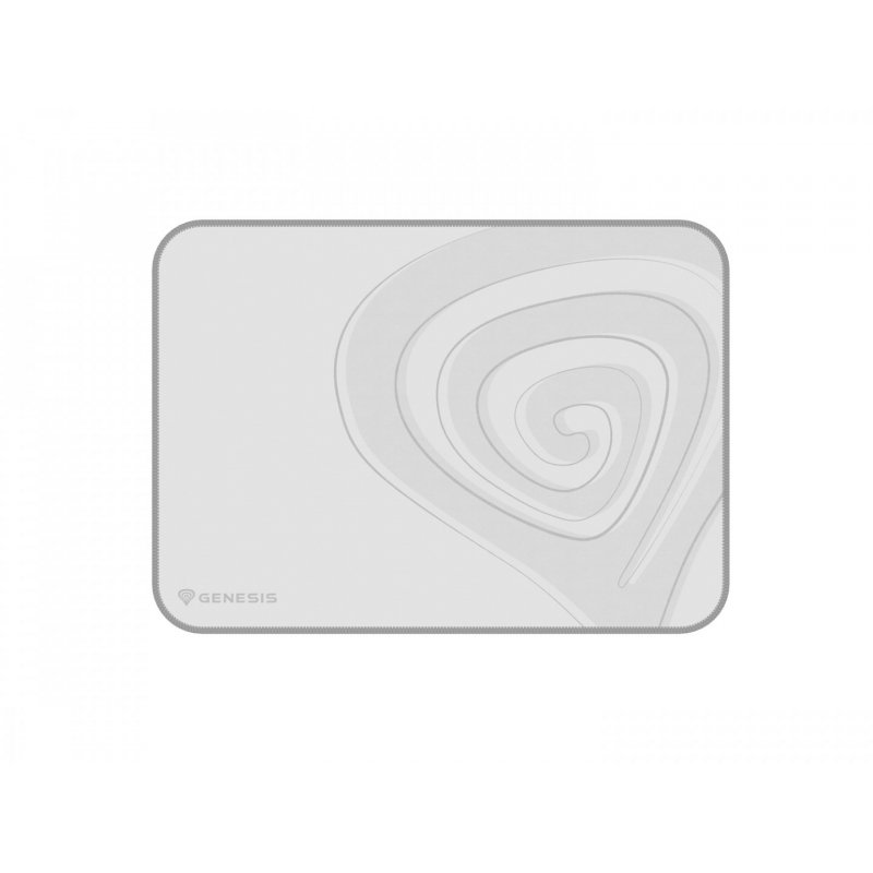GENESIS Carbon 400 M Tapis de souris de jeu Blanc