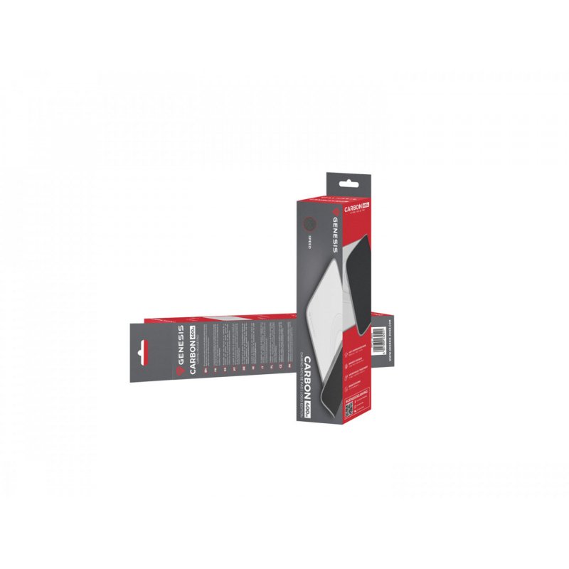 GENESIS Carbon 400 M Tapis de souris de jeu Blanc