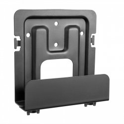 AISENS MPC02-155 support pour unité centrale Support de CPU monté au mur Noir