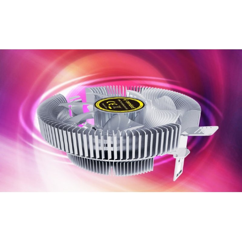 VENTILADOR DE REFRIGERACION GEMBIRD DE CPU 9 CM 55 W LED AZUL 4 PIN