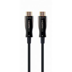Gembird CCBP-HDMI-AOC-50M-02 câble HDMI HDMI Type A (Standard) Noir