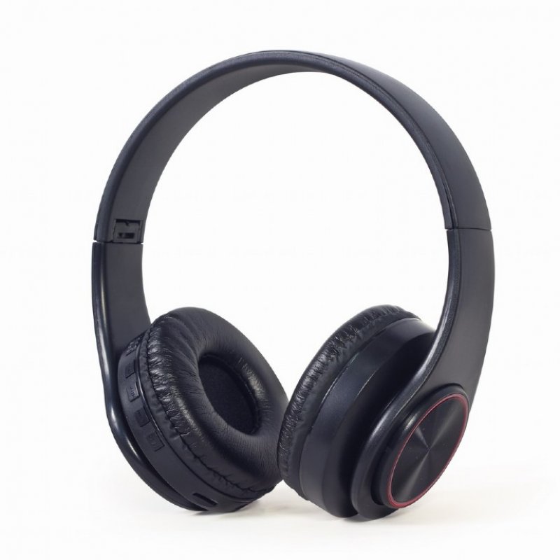Gembird BHP-LED-01 écouteur/casque Avec fil &sans fil Arceau Musique/Quotidien Micro-USB Bluetooth Noir