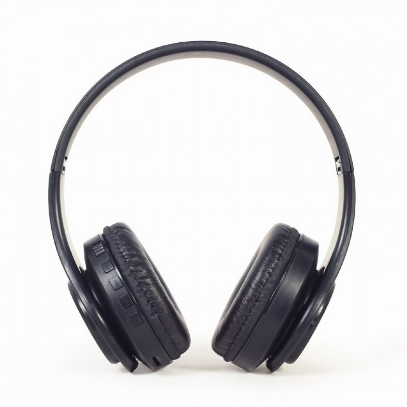 Gembird BHP-LED-01 écouteur/casque Avec fil &sans fil Arceau Musique/Quotidien Micro-USB Bluetooth Noir