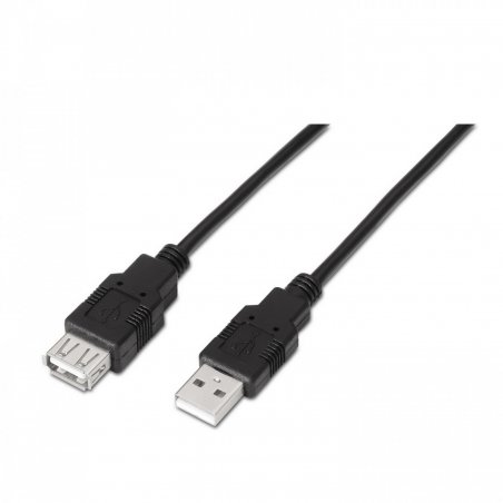 AISENS A101-0017 USB cable 3 m USB 2.0 USB A Black