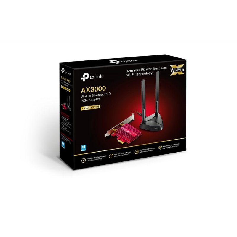 TP-Link Archer TX3000E Interne WLAN / Bluetooth 2402 Mbit/s