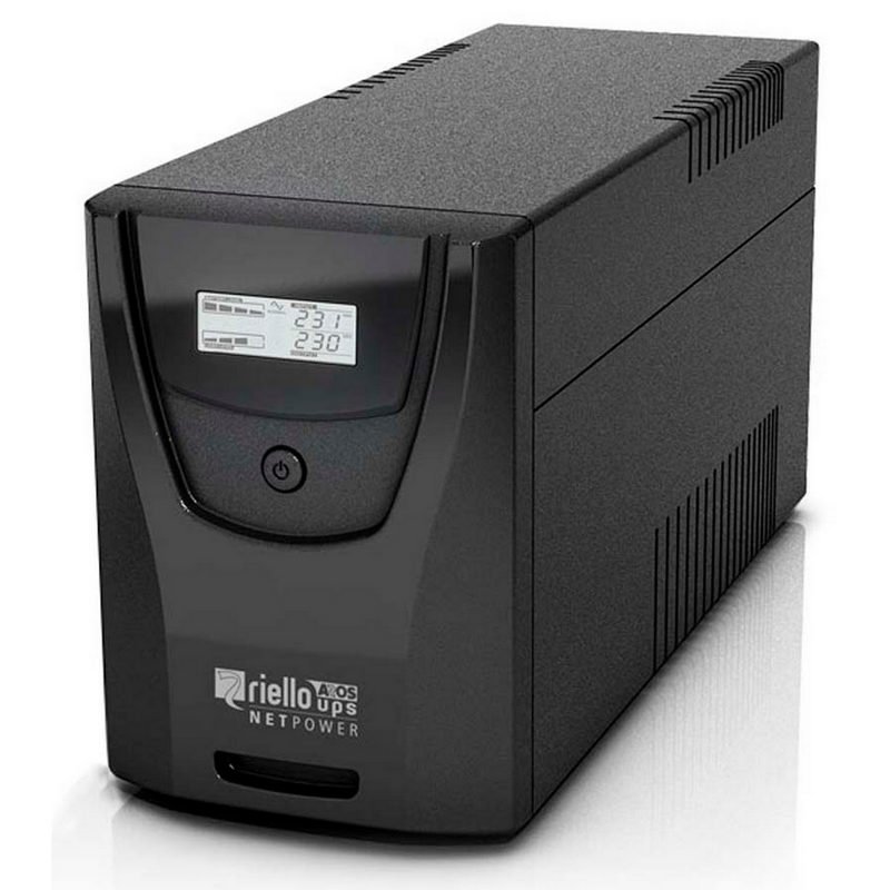 Riello NPW 1000 alimentation d'énergie non interruptible Interactivité de ligne 1 kVA 600 W 6 sortie(s) CA