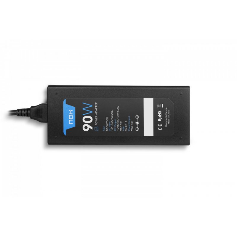 NOX NXPWR90NB power adapter/inverter Indoor 90 W Black