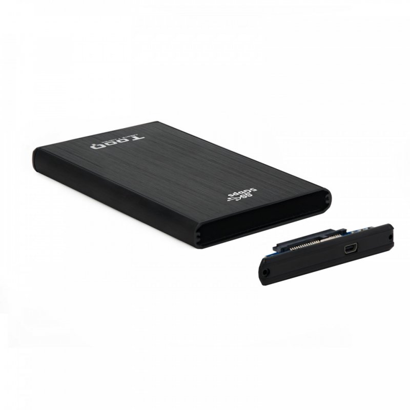 CAJA EXTERNA TOOQ TQE-2522B 2,5" 9,5 MM SATA USB 3.0 NEGRA
