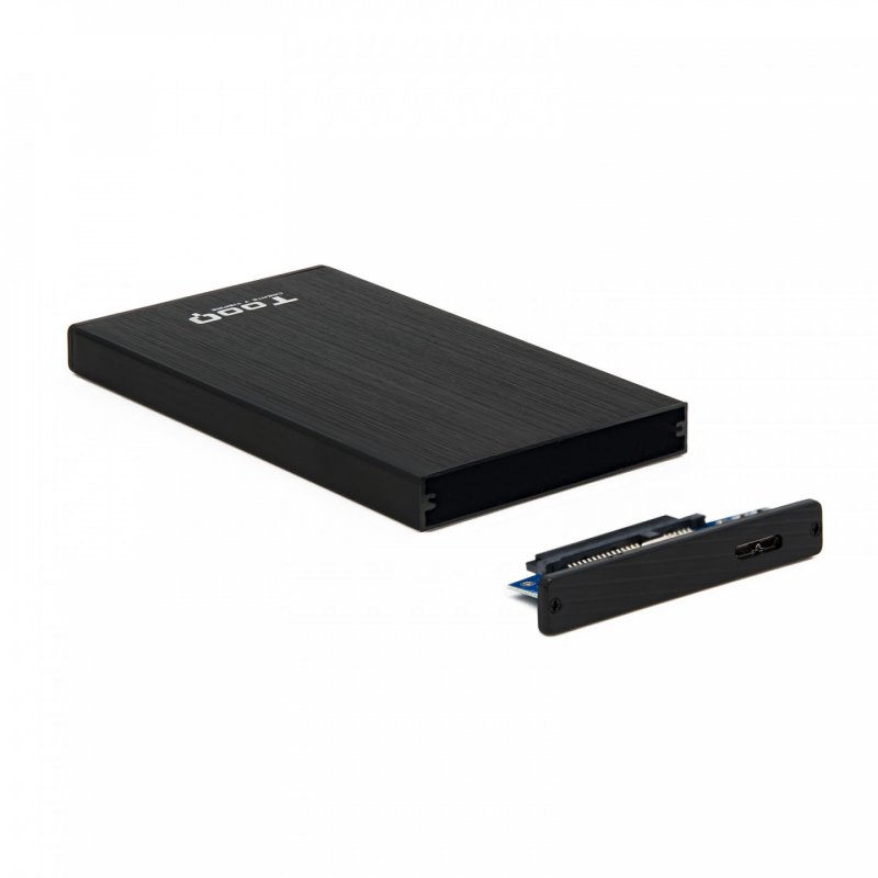 CAJA EXTERNA TOOQ TQE-2527B 2,5" 9,5 MM SATA USB 3.0 NEGRA