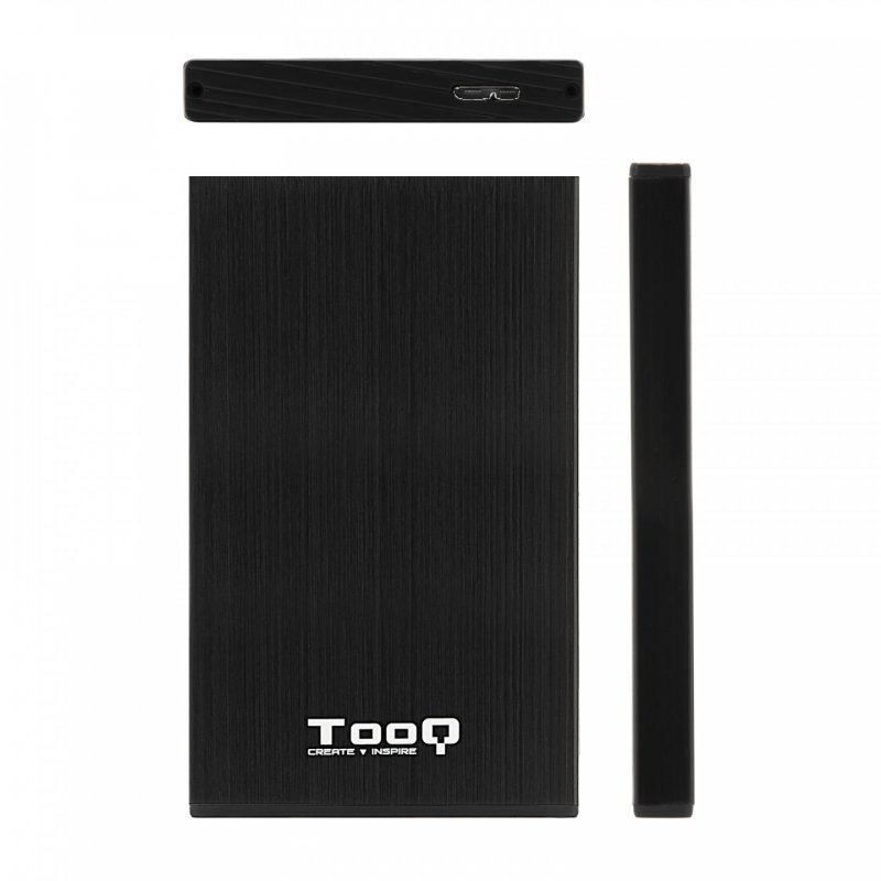 TooQ TQE-2527B storage drive enclosure HDD enclosure Black 2.5"