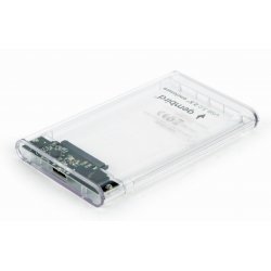 CARCASA DISCO DURO GEMBIRD SATA USB 3.0 2,5" TRANSPARENTE