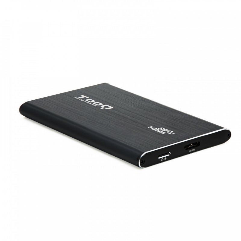 TooQ TQE-2529B storage drive enclosure HDD/SSD enclosure Black 2.5"