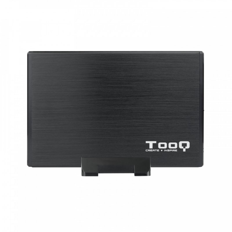 TooQ TQE-3527B Boîtier de disques de stockage Boîtier HDD Noir 3.5"