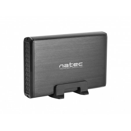 NATEC NKZ-0448 Boîtier de disques de stockage Boîtier HDD Noir 3.5"