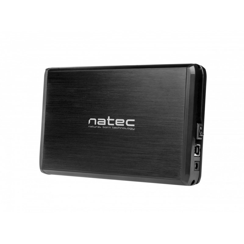 NATEC NKZ-0448 Boîtier de disques de stockage Boîtier HDD Noir 3.5"
