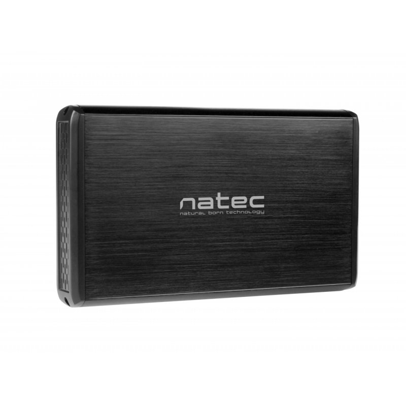 CAJA EXTERNA NATEC RHINO DISCO DURO 3,5" USB 3.0 SATA NEGRA