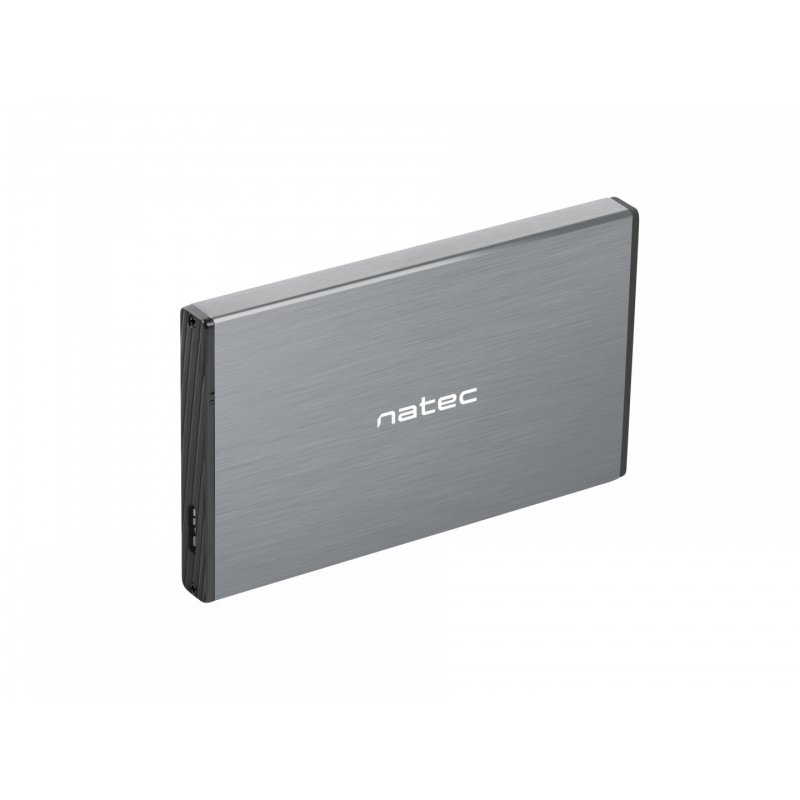 NATEC Rhino GO Boîtier disque dur/SSD Gris 2.5"