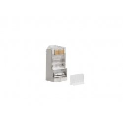Lanberg PLS-6020 connecteur de fils RJ-45 Acier inoxydable, Transparent