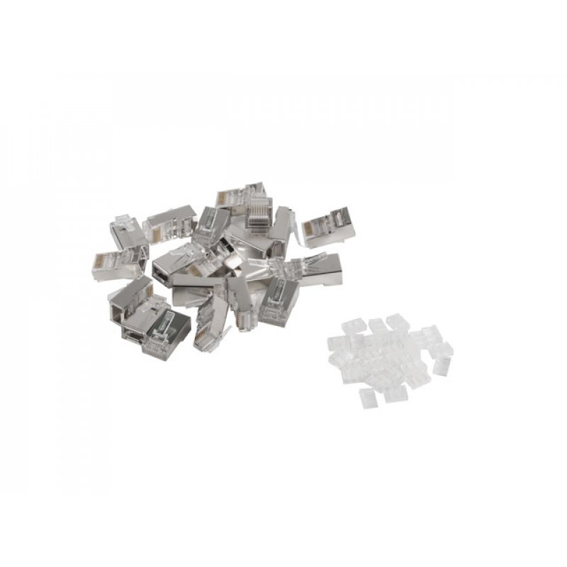 CONECTOR LANBERG CAT6 FTP 8P8C PACK 20 UDS