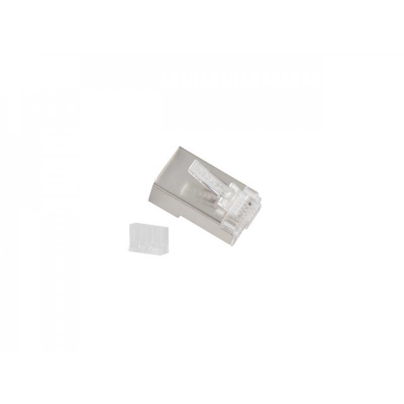 Lanberg PLS-6000 wire connector RJ-45 Stainless steel, Transparent