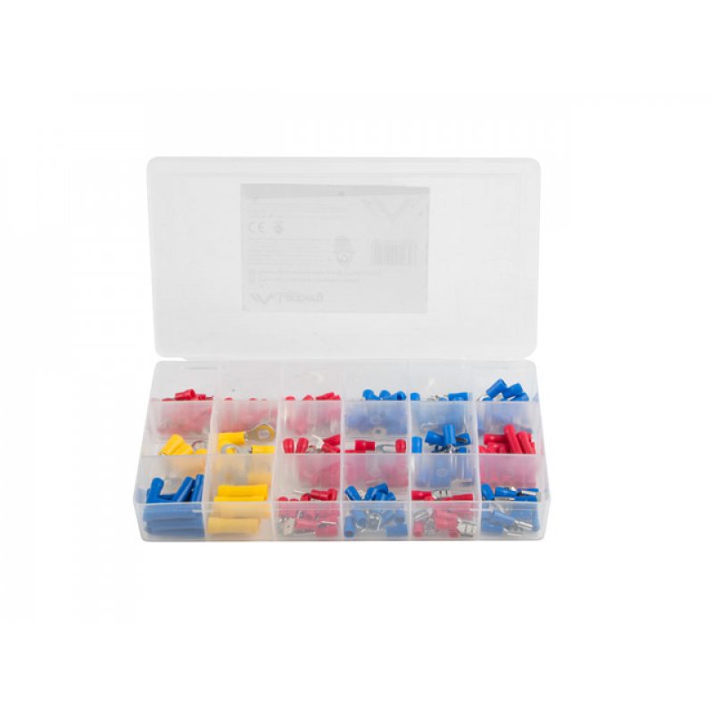 CAJA HERRAMIENTAS LANBERG 175 TERMINALES ELECTRICOS 1.25 A 4MM