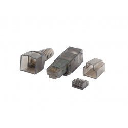 Lanberg PLUA-6000TL connecteur de fils RJ-45 Transparent