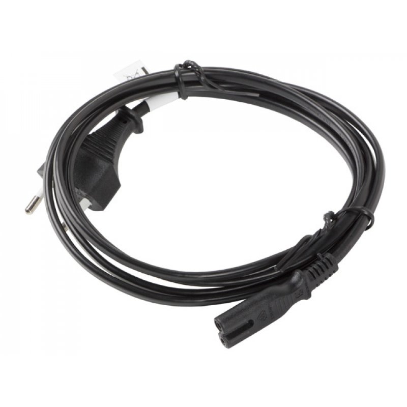 CABLE DE ALIMENTACION LANBERG OCHO CEE 7/16 A IEC320 C7 1.8M