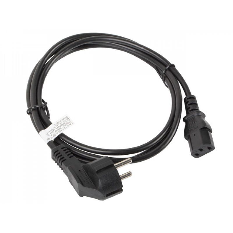 CABLE DE ALIMENTACION LANBERG SCHUKO CEE 7/7 A IEC320 C13 1.8M