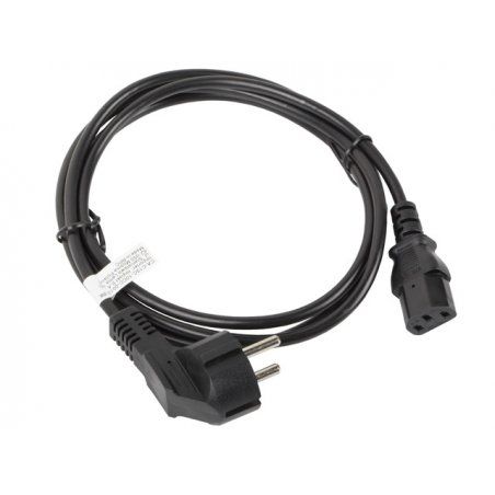 CABLE DE ALIMENTACION LANBERG SCHUKO CEE 7/7 A IEC320 C13 1.8M