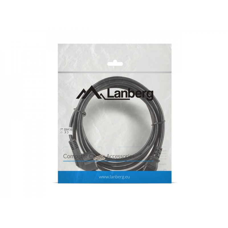 CABLE DE ALIMENTACION LANBERG SCHUKO CEE 7/7 A IEC320 C13 5M