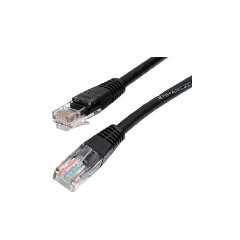 Gembird PP12-0.5M/BK networking cable