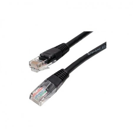 Gembird PP12-0.5M/BK networking cable