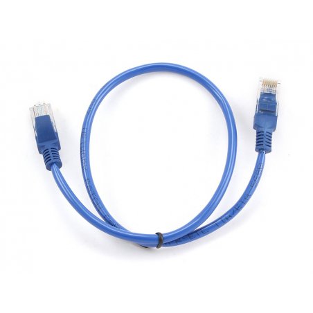 Gembird PP12-0.5M/B câble de réseau Bleu 0,5 m Cat5e