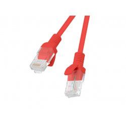 Lanberg PCU6-10CC-1000-R câble de réseau Rouge 10 m Cat6 U/UTP (UTP)