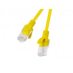 Lanberg PCU6-10CC-1000-Y câble de réseau Jaune 10 m Cat6 U/UTP (UTP)