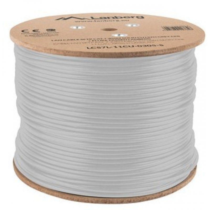 Lanberg LCS7L-11CU-0305-S câble de réseau Blanc 305 m Cat7 S/FTP (S-STP)
