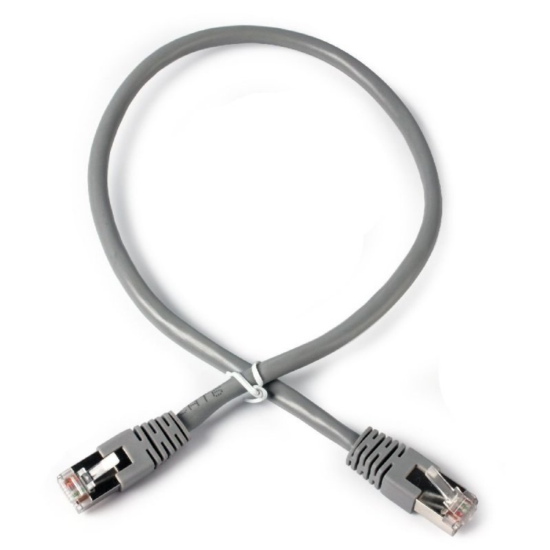 Gembird PP6A-LSZHCU-0.5M câble de réseau Gris 0,5 m Cat6a