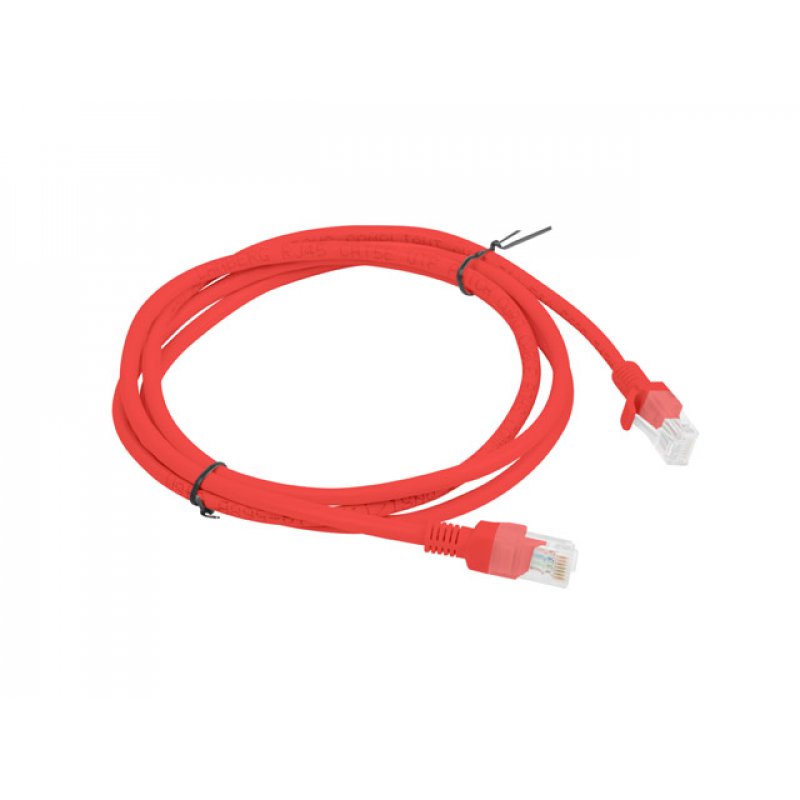 Lanberg PCU6-10CC-0150-R câble de réseau Rouge 1,5 m Cat6 U/UTP (UTP)
