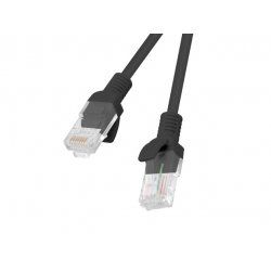 Lanberg PCU6-10CC-1000-BK câble de réseau Noir 10 m Cat6 U/UTP (UTP)