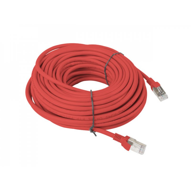Lanberg PCU6-10CC-2000-R câble de réseau Rouge 20 m Cat6 U/UTP (UTP)