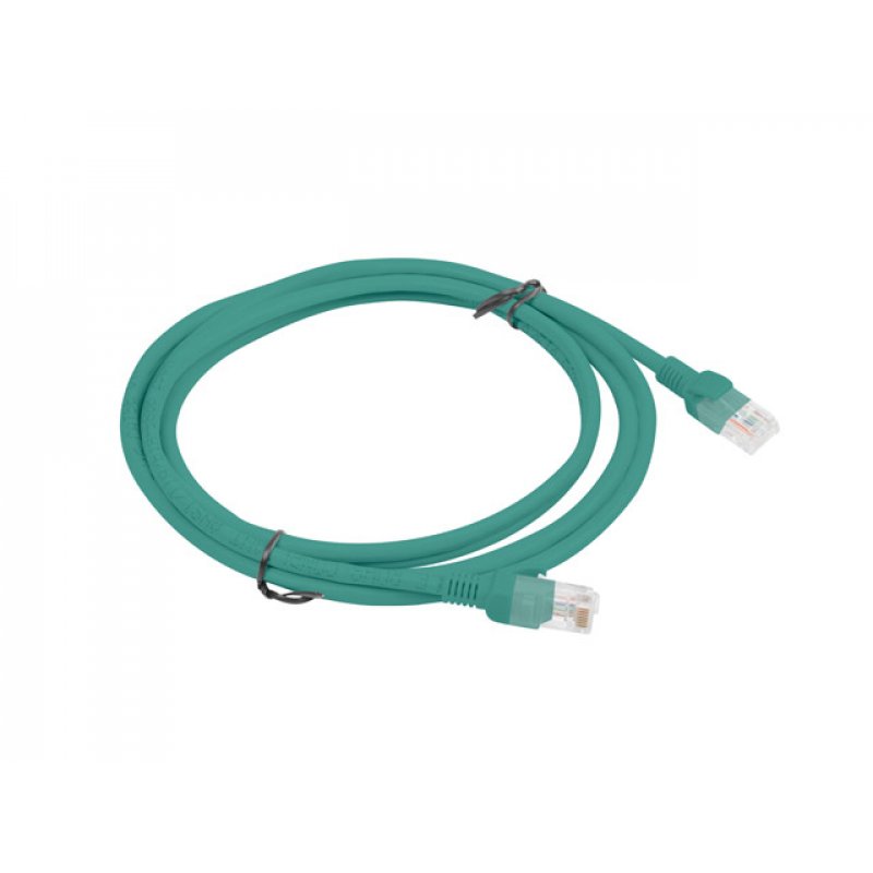 Lanberg PCU6-10CC-0200-G networking cable Green 2 m Cat6 U/UTP (UTP)