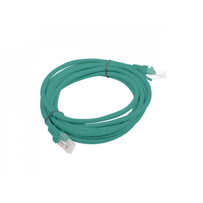 Lanberg PCU6-10CC-0300-G câble de réseau Vert 3 m Cat6 U/UTP (UTP)