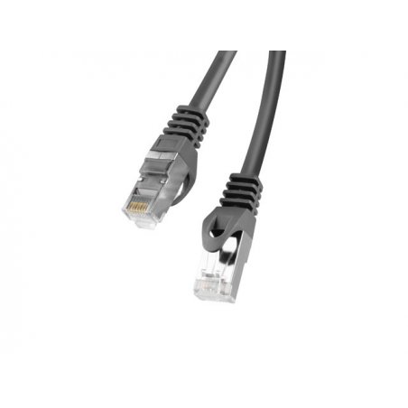Lanberg PCF6-10CC-0100-BK networking cable Black 1 m Cat6 F/UTP (FTP)