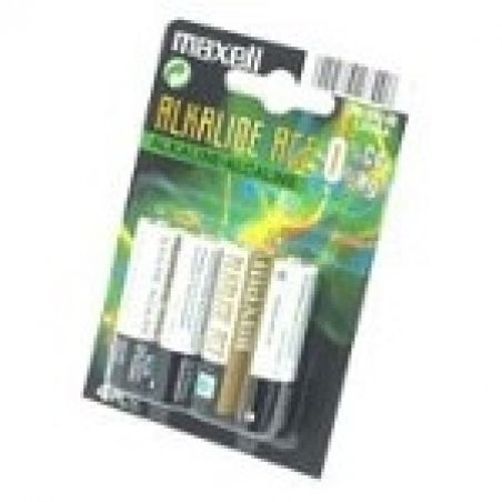 MAXELL BATTERY AA LR6 BLISTER*4 EU